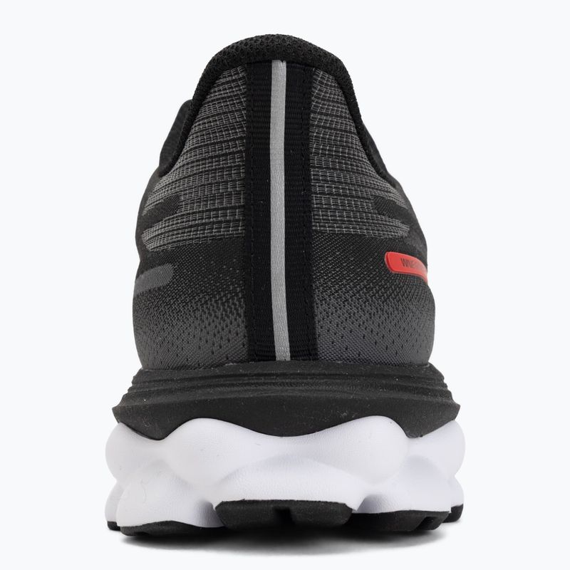 Scarpe da corsa uomo Mizuno Wave Skyrise 7 black/iron gate/tomato puree 6