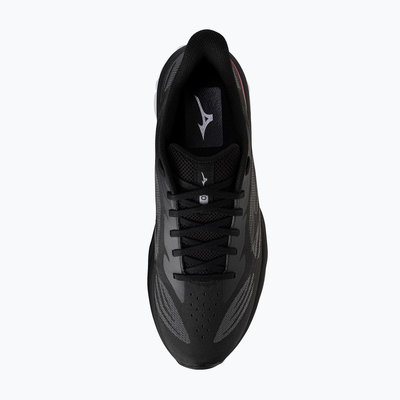 Scarpe da corsa uomo Mizuno Wave Skyrise 7 black/iron gate/tomato puree 5