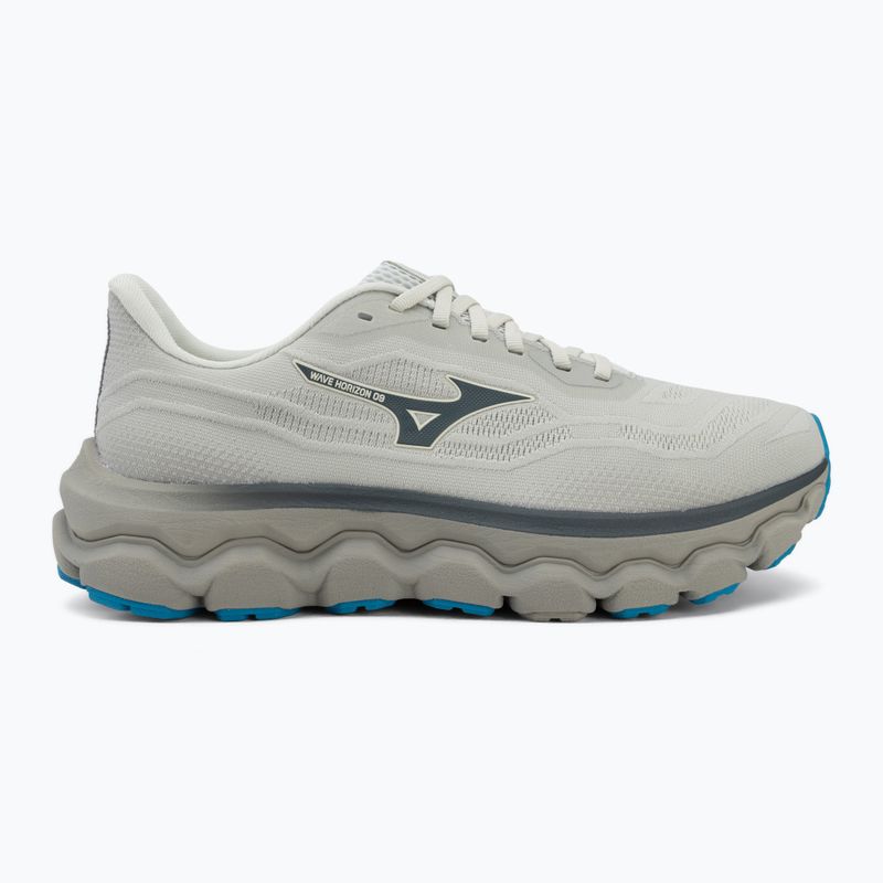 Scarpe da corsa uomo Mizuno Wave Horizon 9 foggy dew/dark slate/blue jewel 2