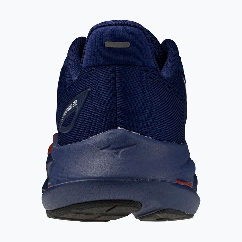 Scarpe da corsa uomo Mizuno Wave Inspire 22 beacon blue/tomato puree/firecracker 3