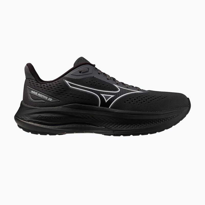 Scarpe da corsa uomo Mizuno Wave Inspire 22 blackened pearl/black bean