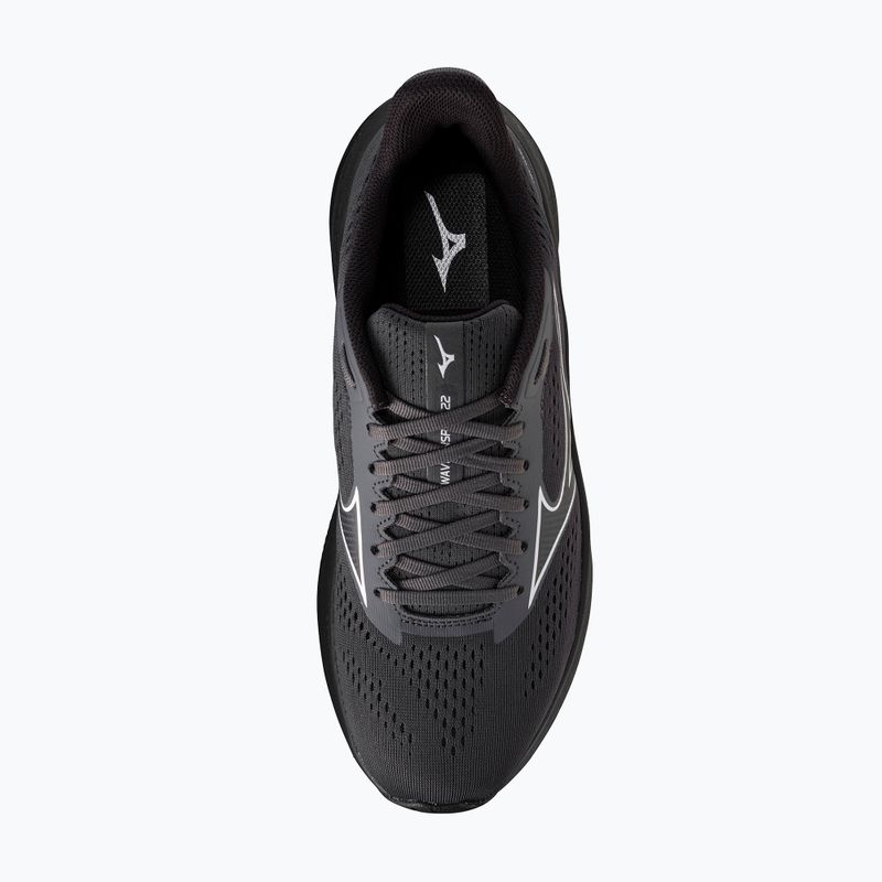 Scarpe da corsa uomo Mizuno Wave Inspire 22 blackened pearl/black bean 5