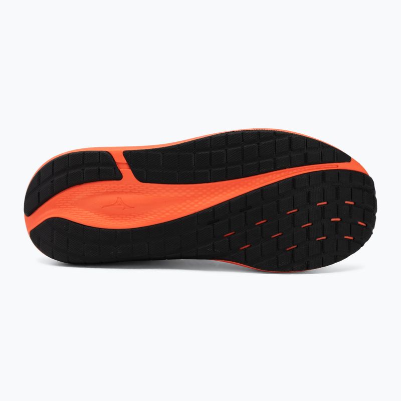 Scarpe da corsa uomo Mizuno Fortrush cloudscape/black/lava orange 4
