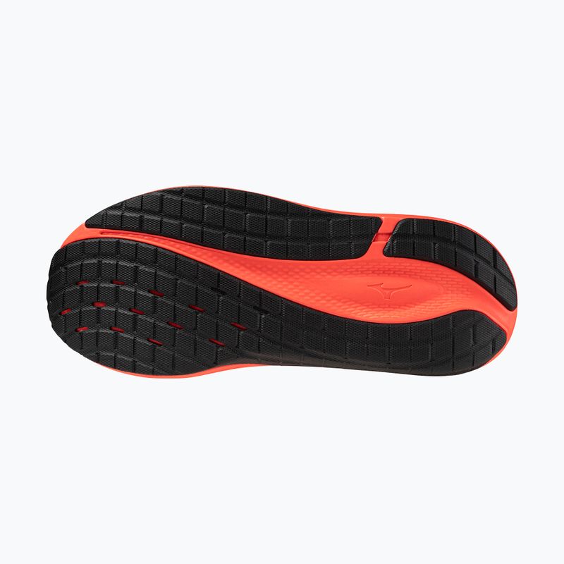 Scarpe da corsa uomo Mizuno Fortrush cloudscape/black/lava orange 4