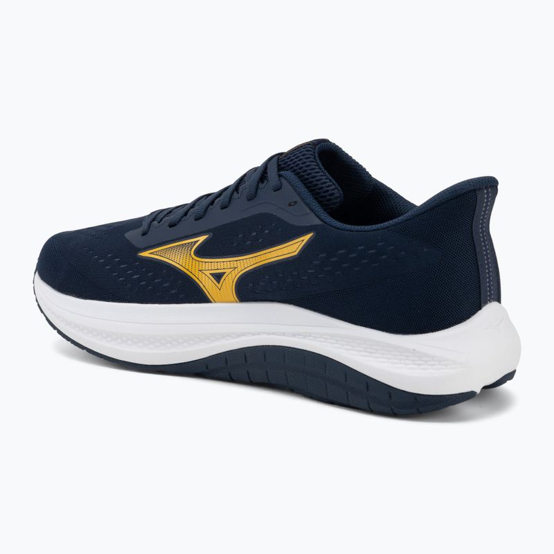 Scarpe da corsa uomo Mizuno Fortrush dress blues/Artisan's gold/tomato puree 3