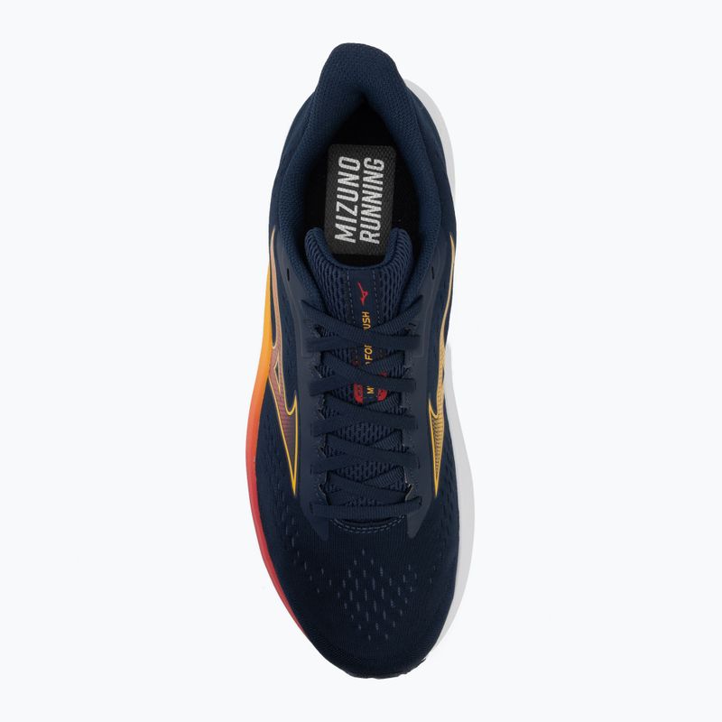 Scarpe da corsa uomo Mizuno Fortrush dress blues/Artisan's gold/tomato puree 5