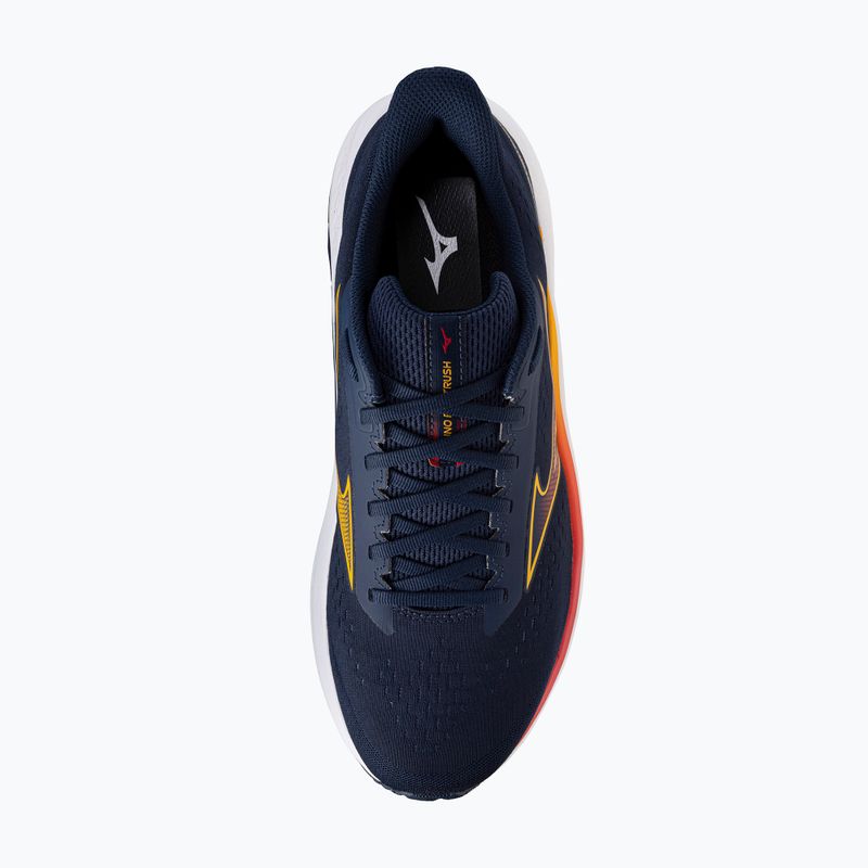 Scarpe da corsa uomo Mizuno Fortrush dress blues/Artisan's gold/tomato puree 5