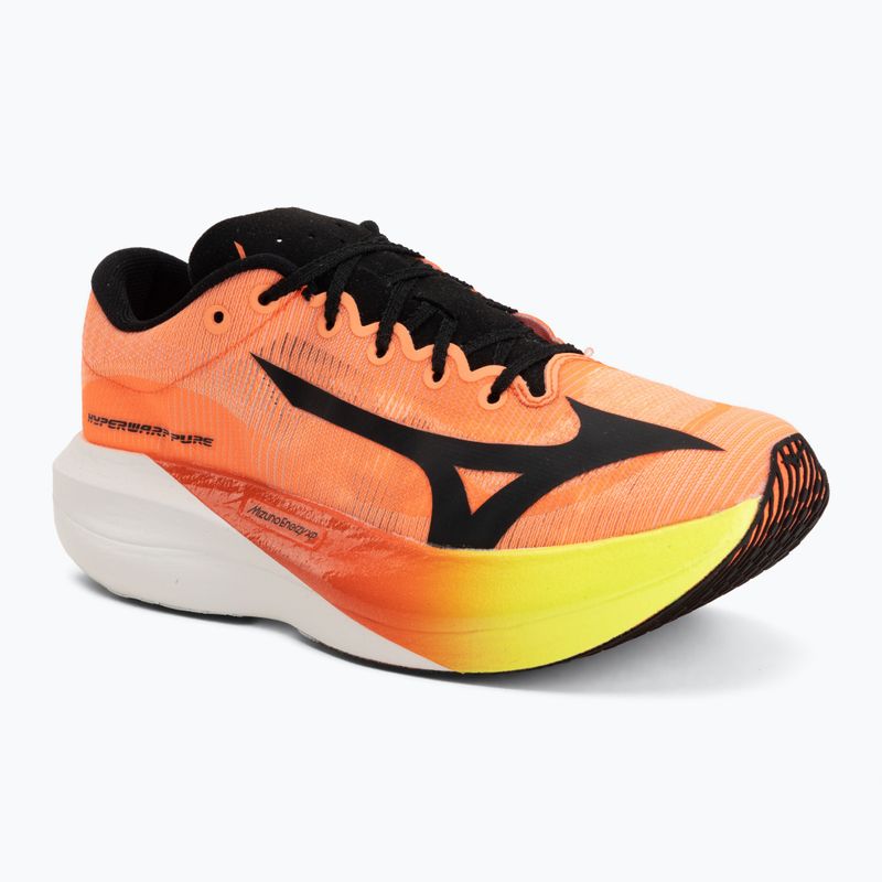 Scarpe da corsa Mizuno Hyperwarp Pure lava orange/black/lightning yellow