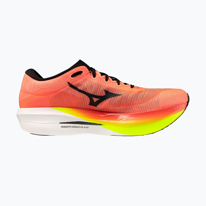 Scarpe da corsa Mizuno Hyperwarp Elite lava orange/black/lightning yellow 2