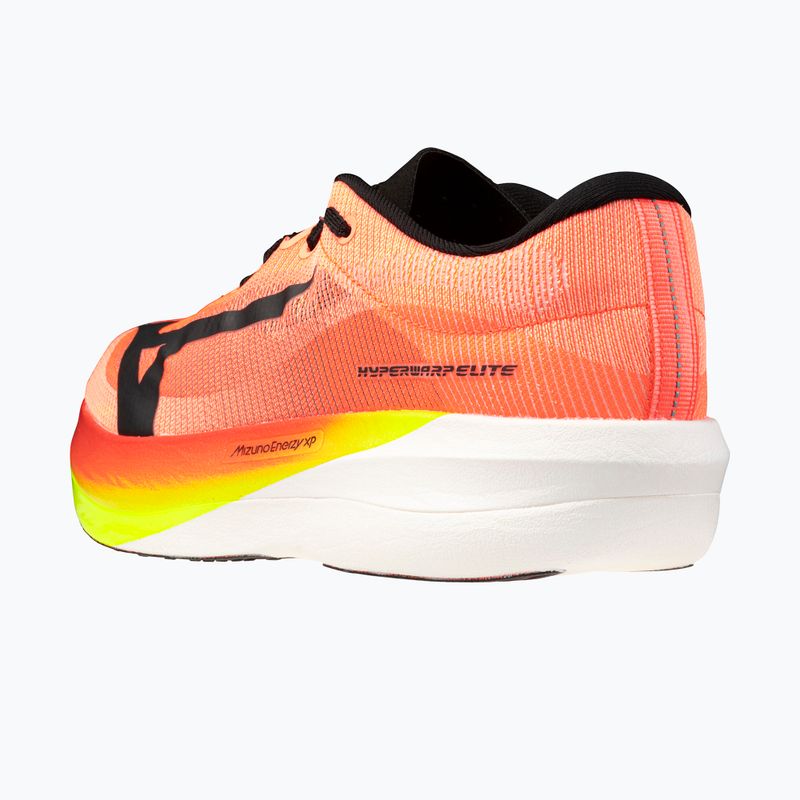 Scarpe da corsa Mizuno Hyperwarp Elite lava orange/black/lightning yellow 4