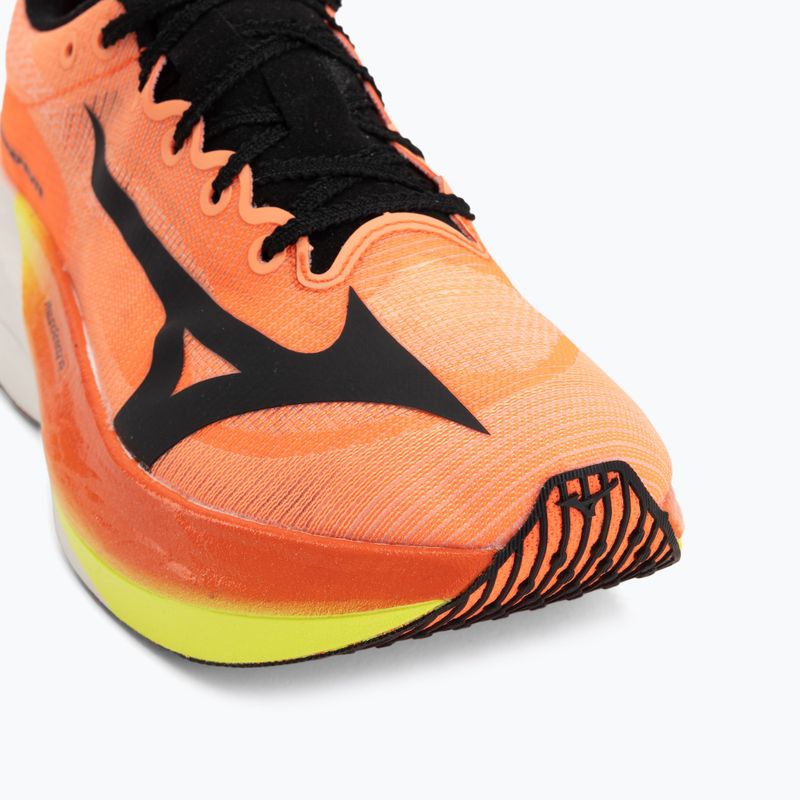 Scarpe da corsa Mizuno Hyperwarp Elite lava orange/black/lightning yellow 7
