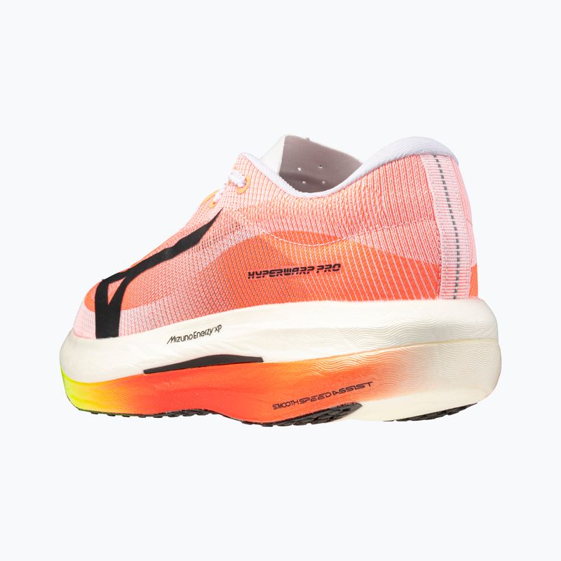 Scarpe da corsa Mizuno Hyperwarp Pro white/black/lava orange 4