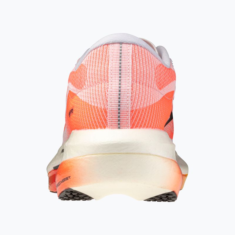 Scarpe da corsa Mizuno Hyperwarp Pro white/black/lava orange 5
