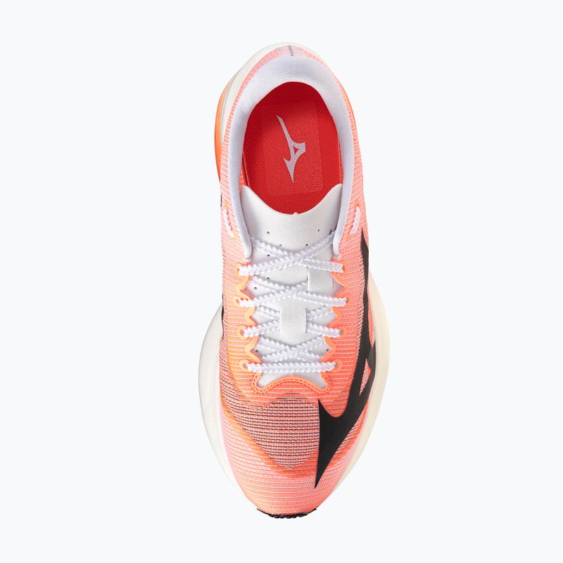 Scarpe da corsa Mizuno Hyperwarp Pro white/black/lava orange 7