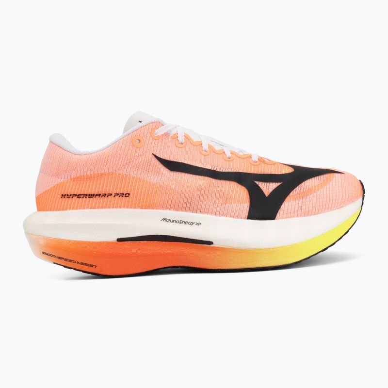 Scarpe da corsa Mizuno Hyperwarp Pro white/black/lava orange 2