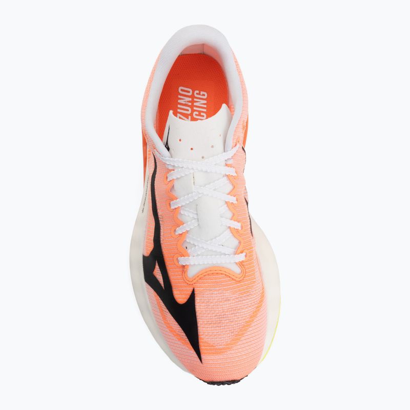 Scarpe da corsa Mizuno Hyperwarp Pro white/black/lava orange 5