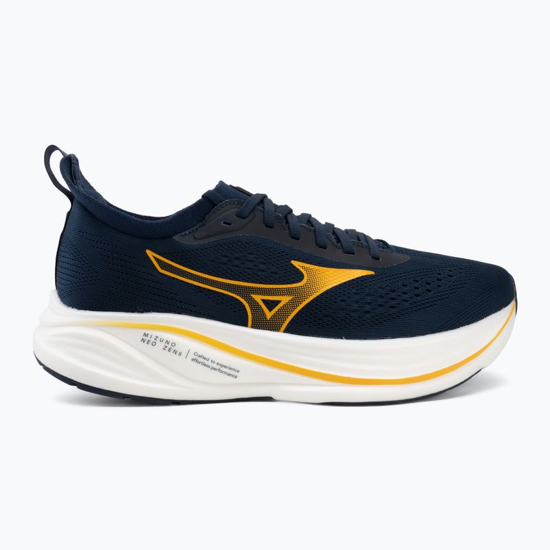Scarpe da corsa uomo Mizuno Neo Zen 2 dress blues/artisan's gold/white 2