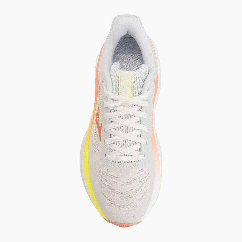 Scarpe da corsa donna Mizuno Wave Sky 9 gf white/desert flower/lime pulp 5