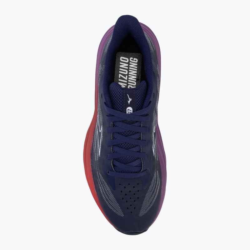 Scarpe da corsa donna Mizuno Wave Skyrise 7 rhodonite/white/tomato puree 5