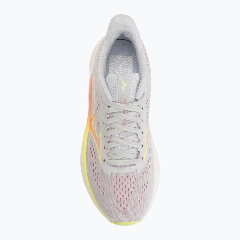 Scarpe da corsa donna Mizuno Wave Inspire 22 cloudscape/desert flower/lime pulp 5