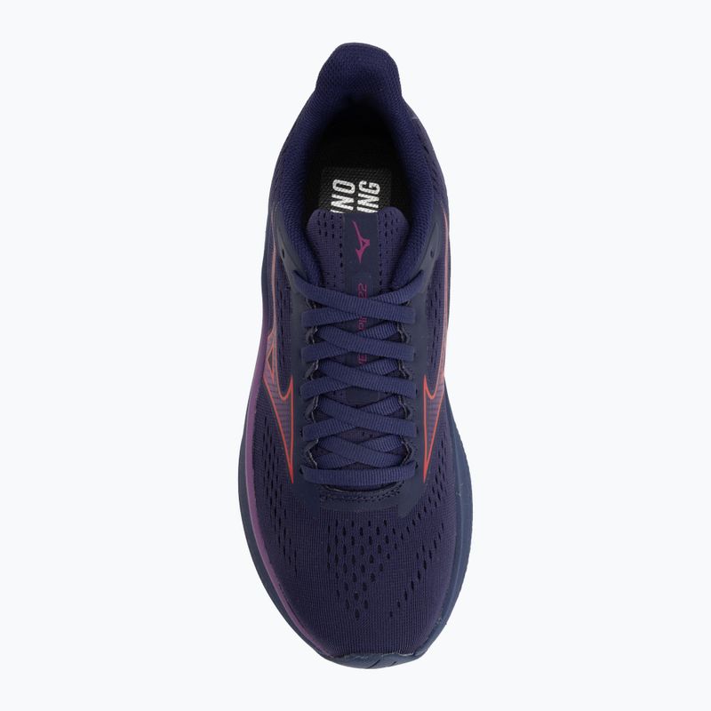 Scarpe da corsa donna Mizuno Wave Inspire 22 rhodonite/tomato puree/dahlia 5