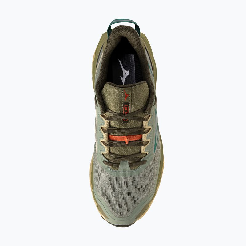 Scarpe da corsa uomo Mizuno Wave Mujin 11 sea spray/aventurine/martini olive 5