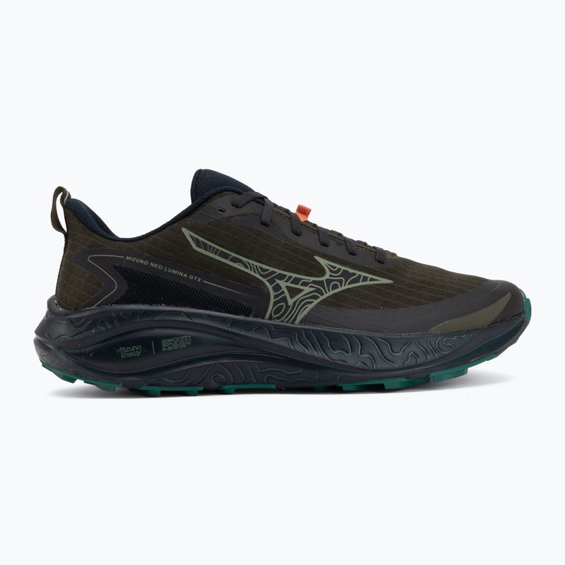 Scarpe da corsa uomo Mizuno Neo Lumina Gtx forest night/sea spray/vulcan 2