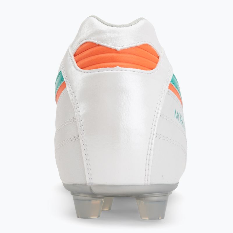 Scarpe da calcio Mizuno Morelia II Elite FG white/arcadia/lava orange 6