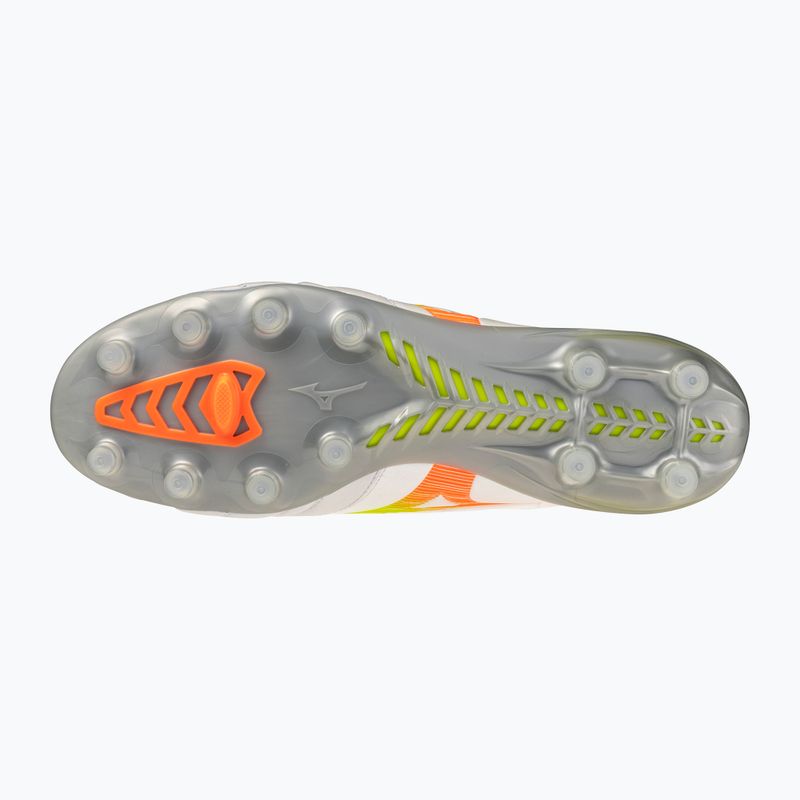 Scarpe da calcio Mizuno Monarcida Neo III Elite FG white/evening primrose/lava orange 2