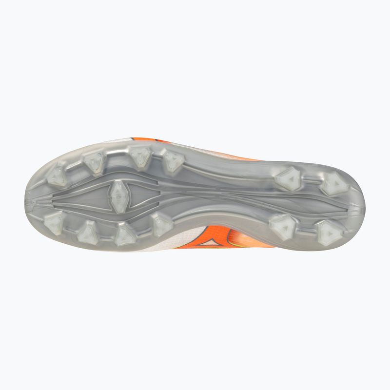 Scarpe da calcio Mizuno Alpha III Pro FG white/lava orange/evening primrose 2