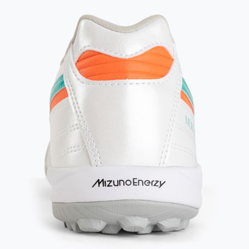 Scarpe da calcio Mizuno Morelia Sala Elite TF white/arcadia/lava orange 6