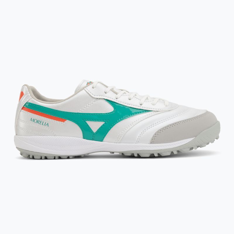 Scarpe da calcio Mizuno Morelia Sala Pro TF white/arcadia/lava orange 2