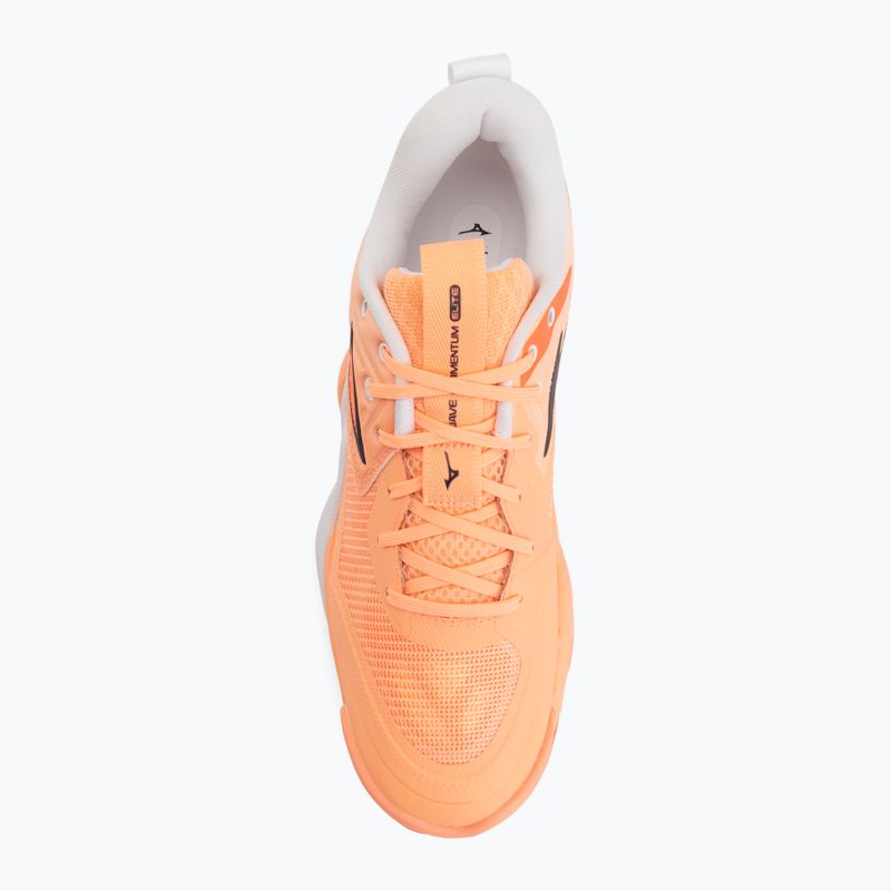 Scarpe da pallavolo Mizuno Wave Momentum Elite flamingo coral/lava orange/white 5