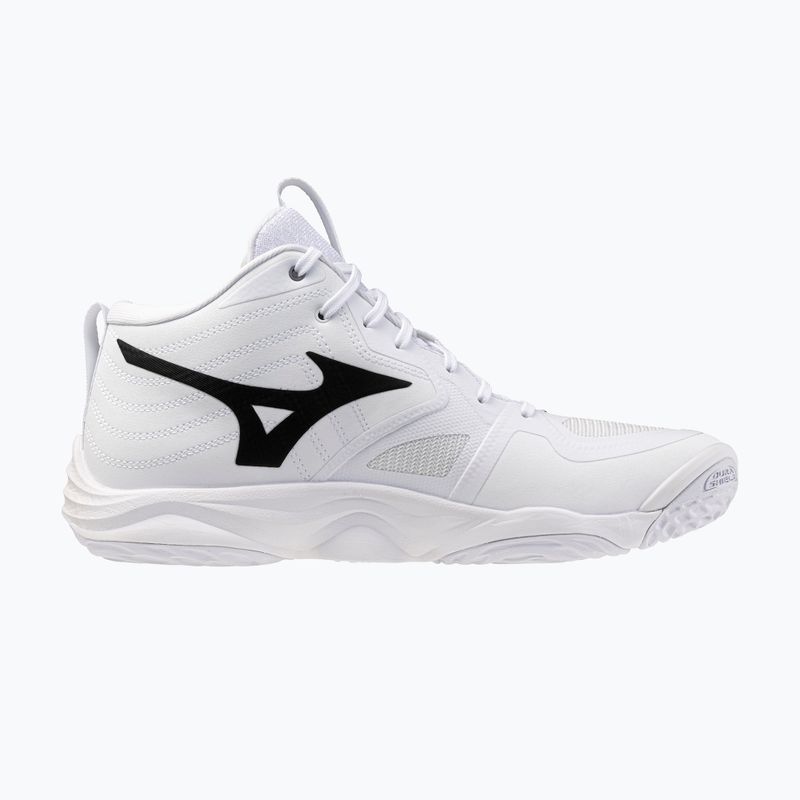 Scarpe da pallavolo Mizuno Wave Momentum Elite Mid white/metallic gray/black 2