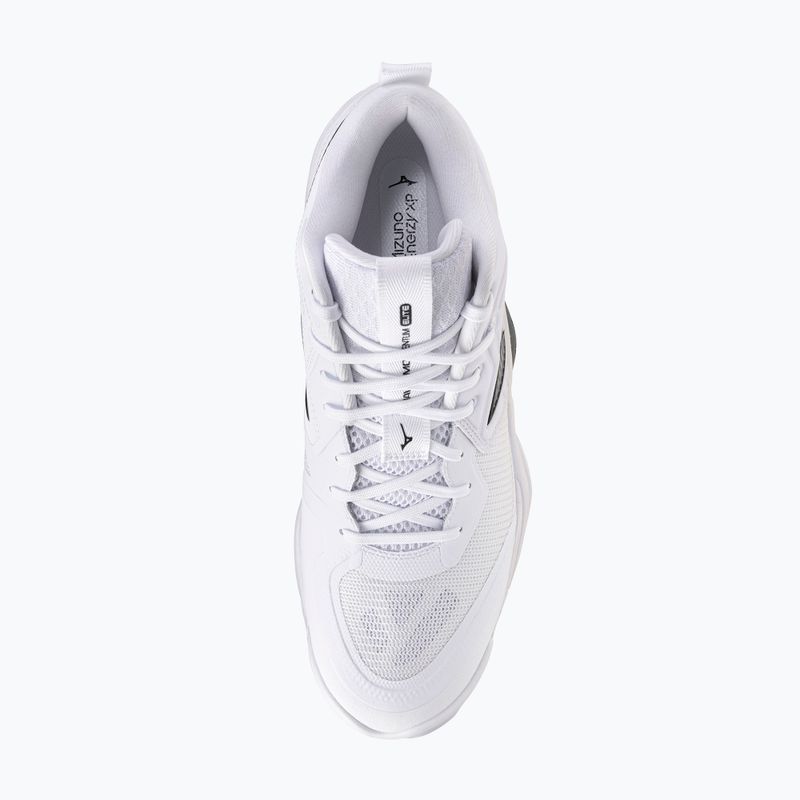 Scarpe da pallavolo Mizuno Wave Momentum Elite Mid white/metallic gray/black 5