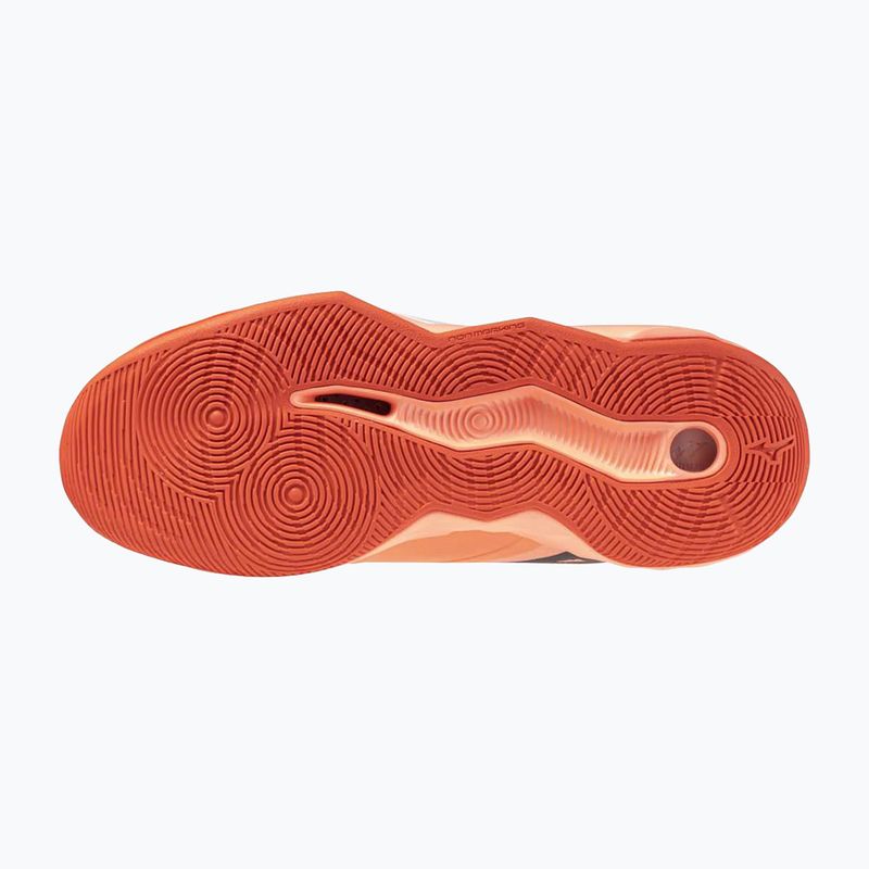 Scarpe da pallavolo Mizuno Wave Momentum Pro flamingo coral/carbon/white 2