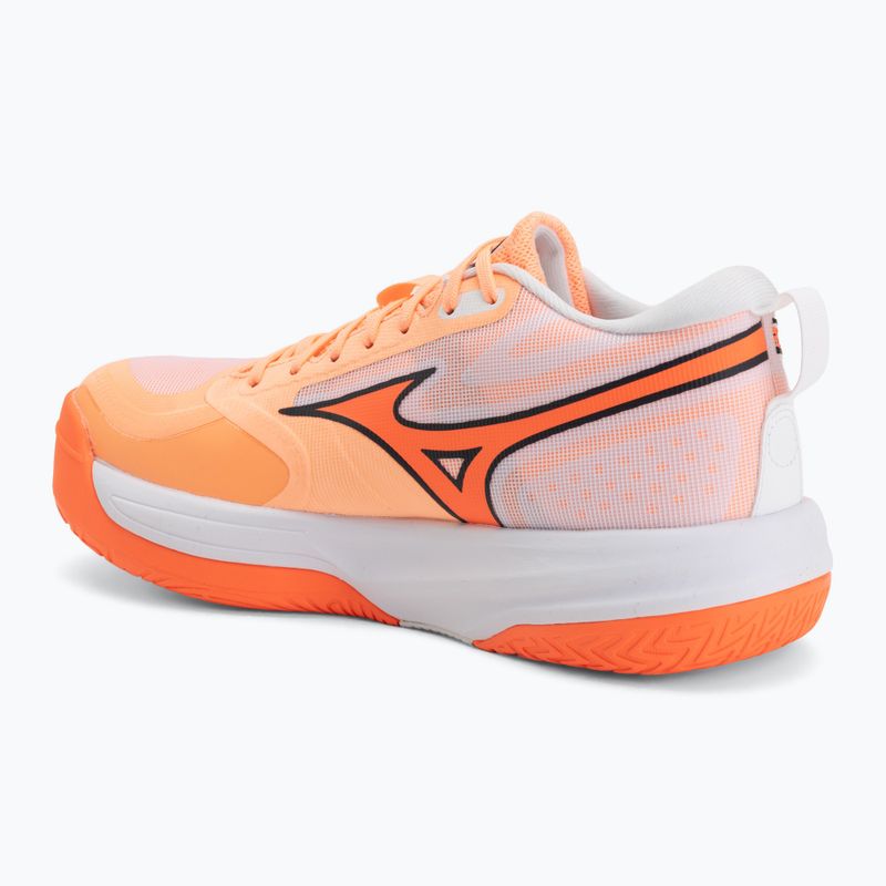 Scarpe da pallavolo Mizuno Neo Jump flamingo corallava orange/white 3