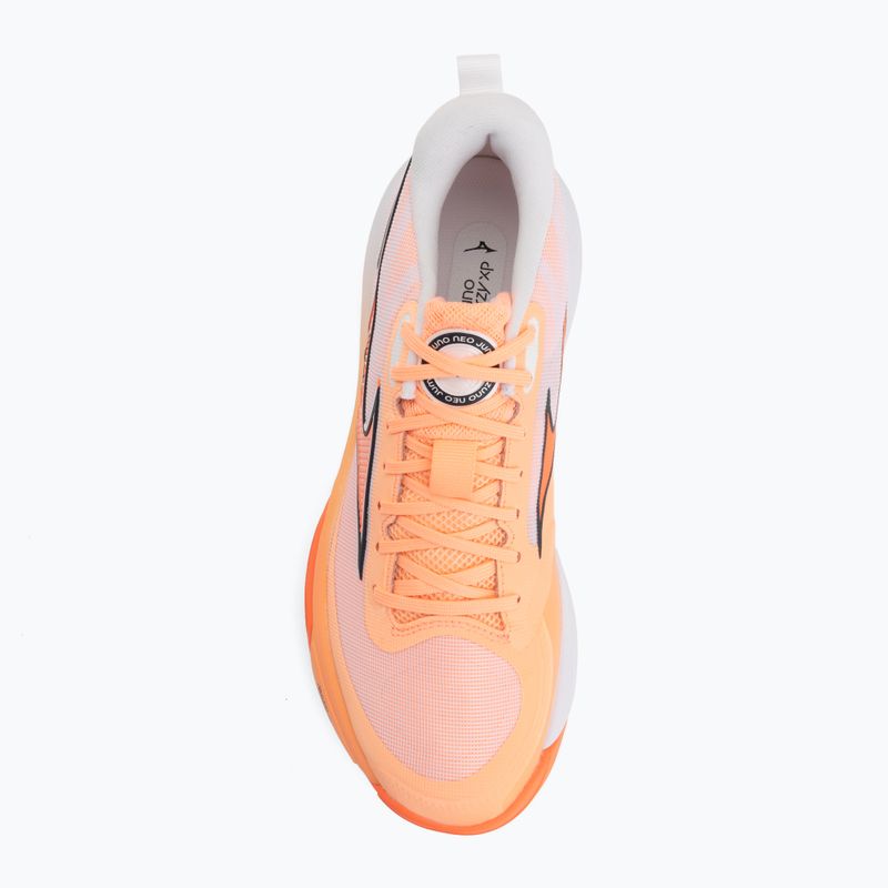 Scarpe da pallavolo Mizuno Neo Jump flamingo corallava orange/white 5