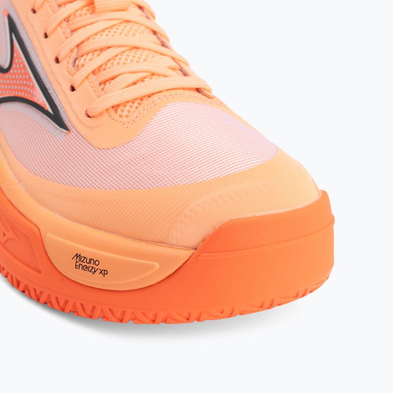 Scarpe da pallavolo Mizuno Neo Jump flamingo corallava orange/white 7