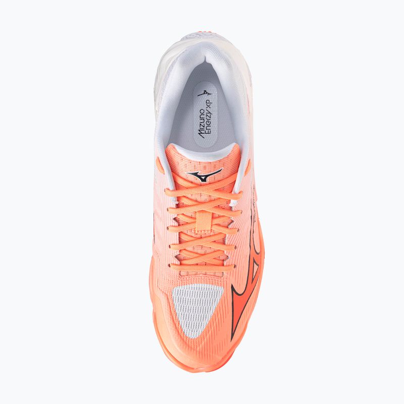 Scarpe da pallavolo Mizuno Wave Lightning Elite flamingo coral/lava orange/white 5