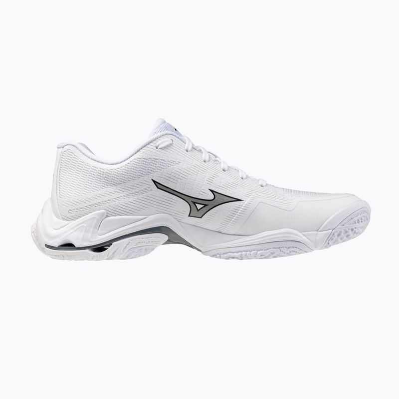 Scarpe da pallavolo Mizuno Wave Lightning Elite white/ultimate gray/black 2