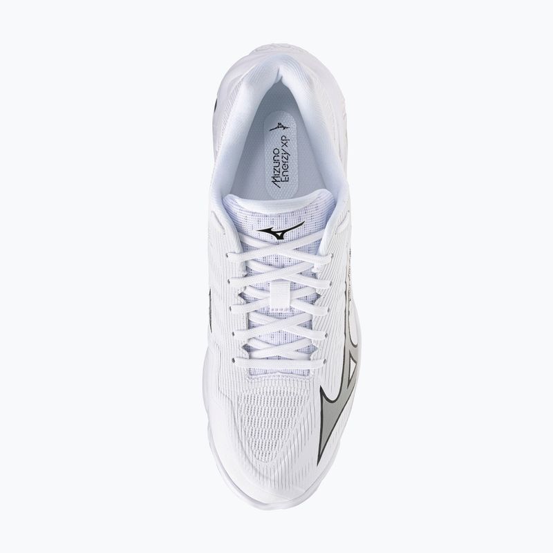 Scarpe da pallavolo Mizuno Wave Lightning Elite white/ultimate gray/black 5