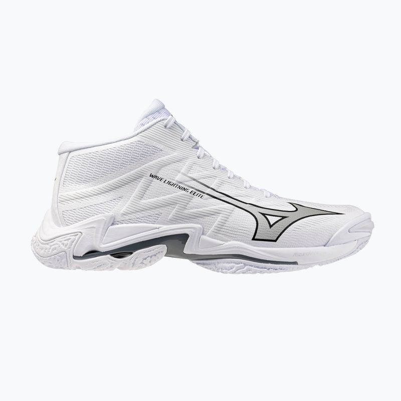 Scarpe da pallavolo Mizuno Wave Lightning Elite Mid White/Ultimate Gray/Black