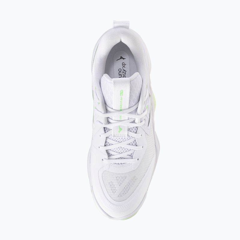 Scarpe da pallavolo donna Mizuno Wave Momentum Elite white/balsam green/ambrosia 5