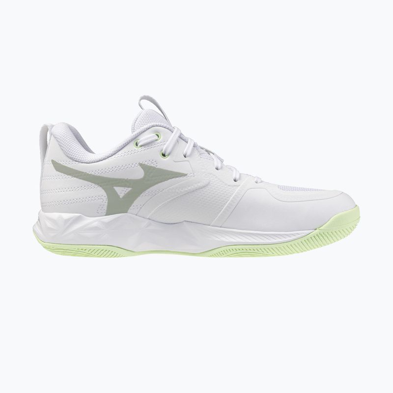 Scarpe da pallavolo donna Mizuno Wave Momentum Pro white/aqua gray/ambrosia 2