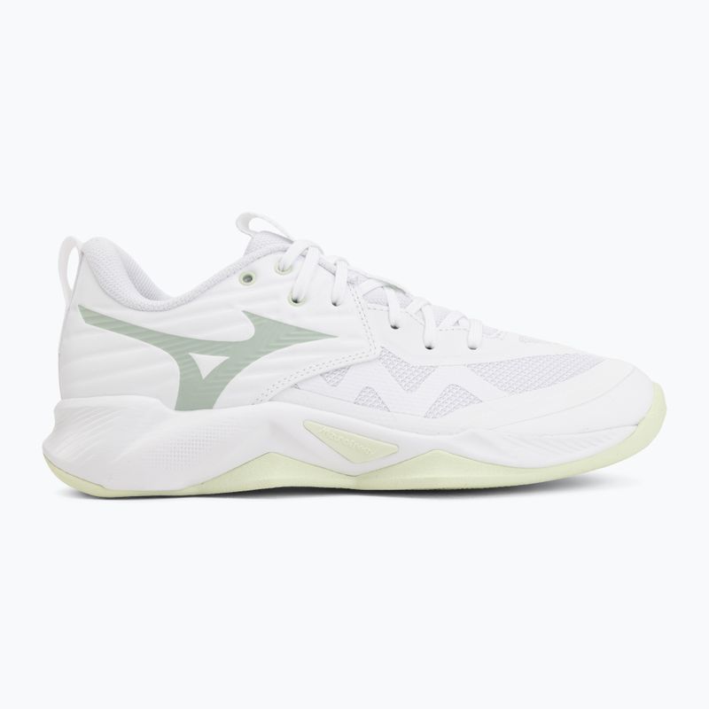 Scarpe da pallavolo donna Mizuno Wave Momentum Pro white/aqua gray/ambrosia 2