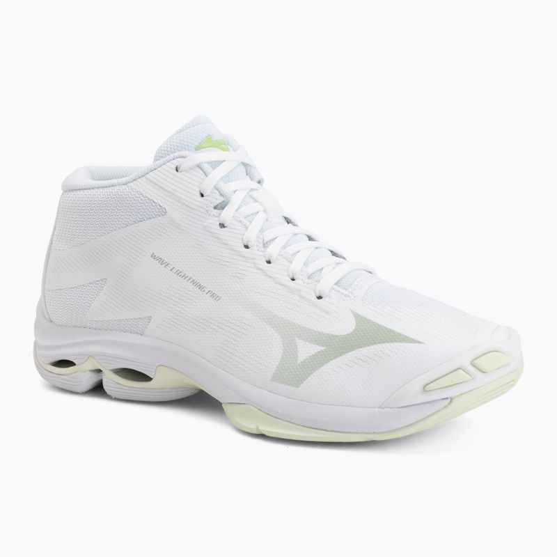 Scarpe da pallavolo donna Mizuno Wave Lightning Pro Mid white/aqua gray/ambrosia