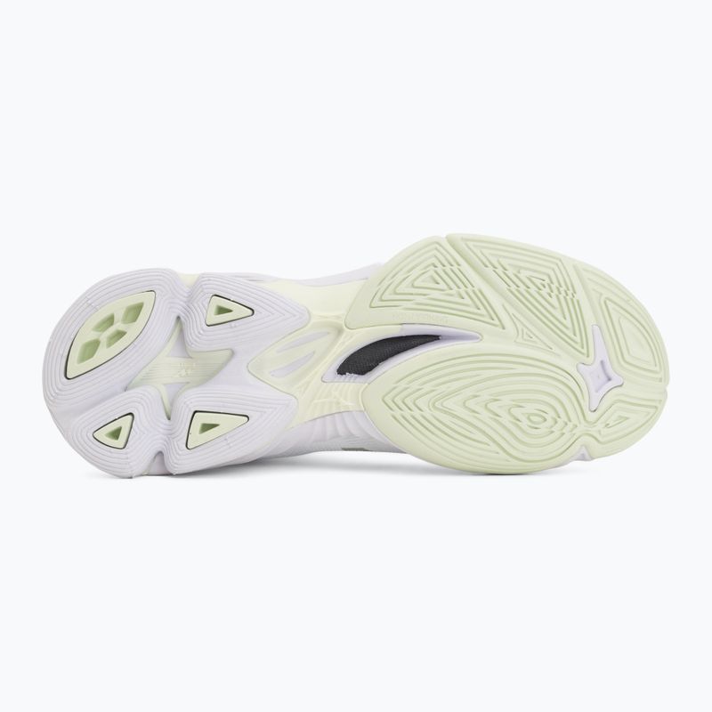 Scarpe da pallavolo donna Mizuno Wave Lightning Pro Mid white/aqua gray/ambrosia 4
