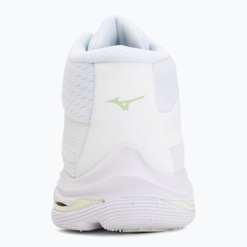 Scarpe da pallavolo donna Mizuno Wave Lightning Pro Mid white/aqua gray/ambrosia 6