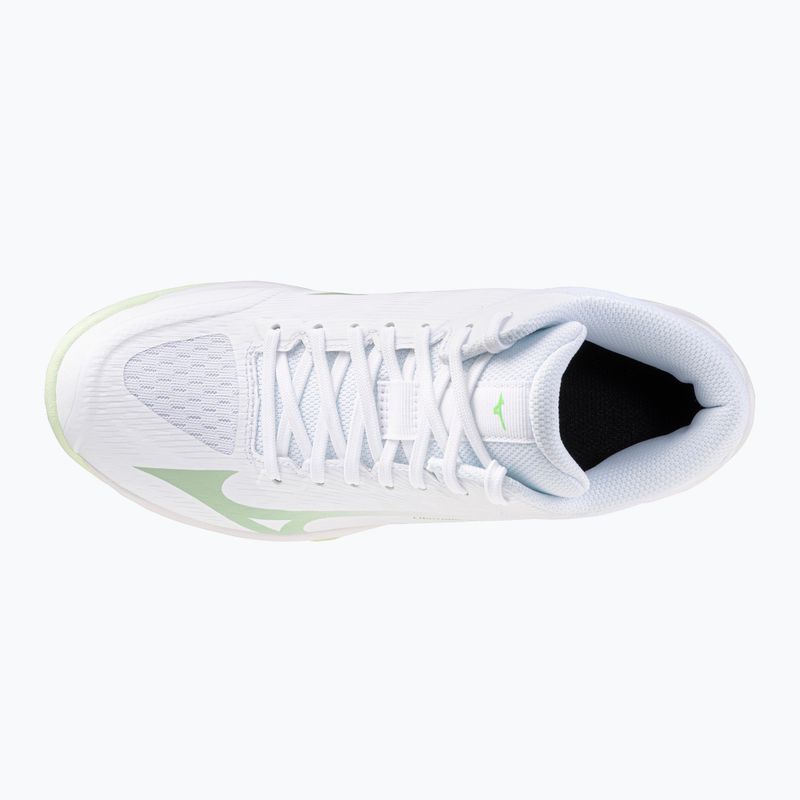Scarpe da pallavolo donna Mizuno Lightning Select Mid white/aqua gray/ambrosia 5